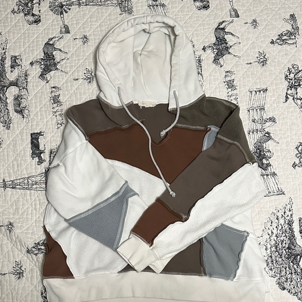 Men's Multicolor Patchwork Sweater